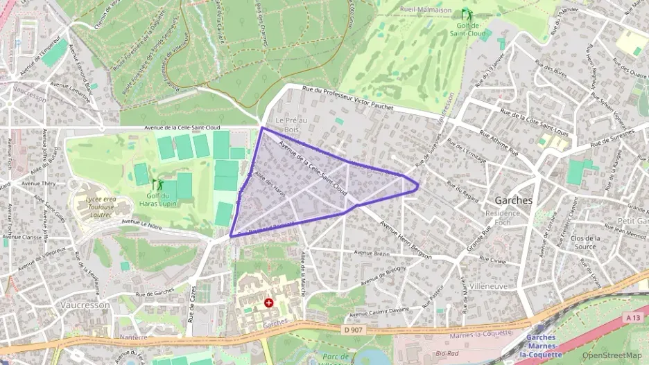 Appartement 72 m² trois pièces à vendre à Vaucresson