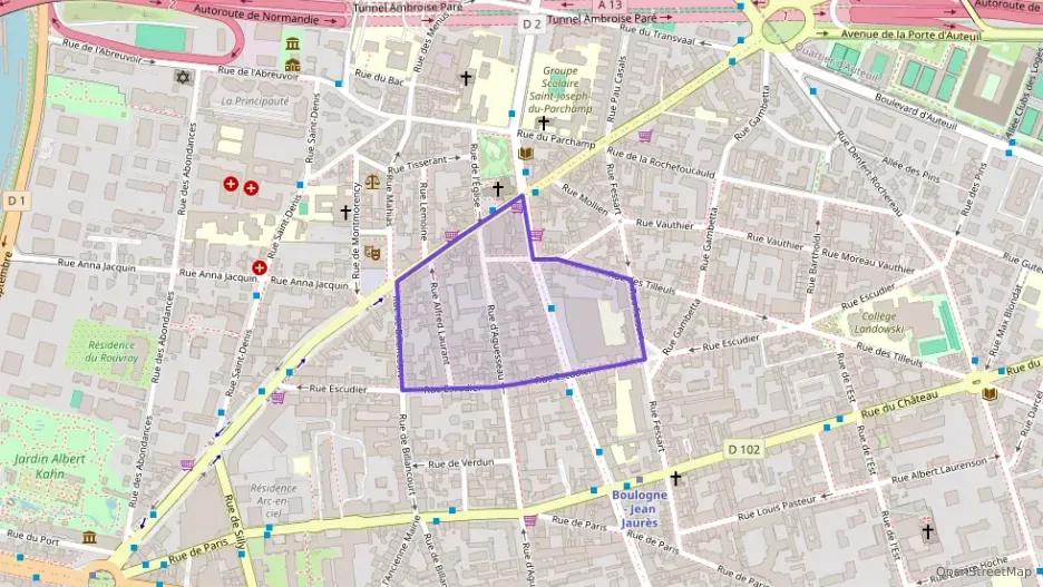 Appartement 90 m² quatre pièces à vendre à Boulogne-Billancourt Appartement 90 m² quatre pièces à vendre à Boulogne-Billancourt