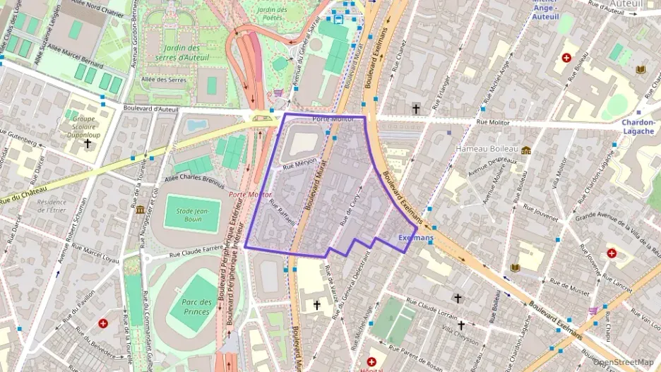 Appartement 90 m² trois pièces à vendre à Paris 16e Arrondissement