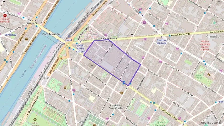 Appartement 34 m² une piece à vendre à Paris 15e Arrondissement