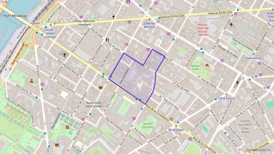 Appartement 39 m² deux pieces à vendre à Paris 15e Arrondissement