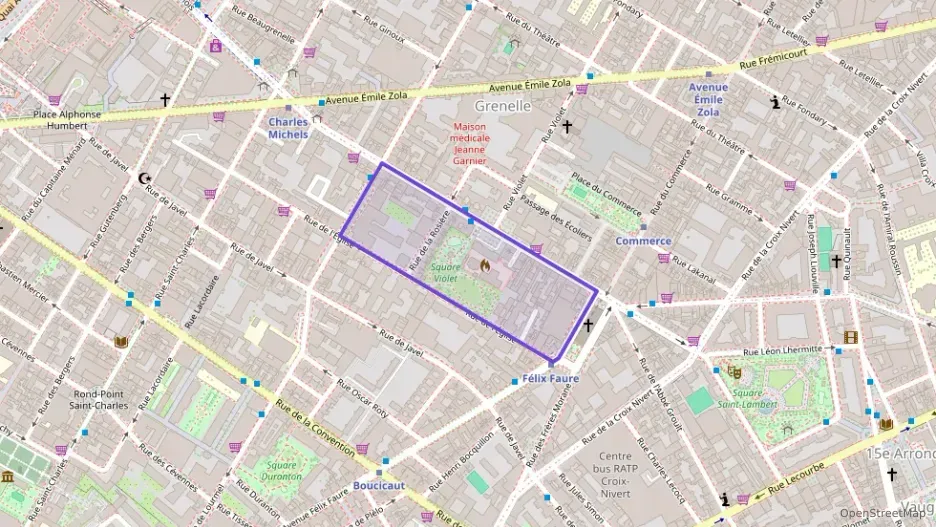 Appartement 49 m² deux pieces à vendre à Paris 15e Arrondissement