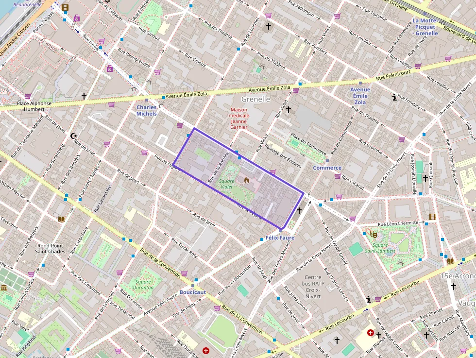 Appartement 37 m² deux pieces à vendre à Paris 15e Arrondissement