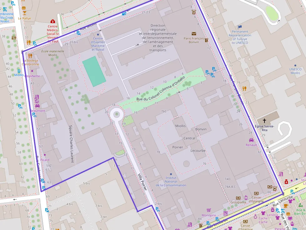 Appartement 24 m² une piece à vendre à Paris 15e Arrondissement