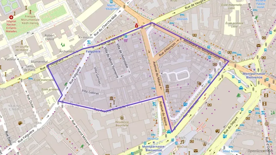 Appartement 45 m² deux pieces à vendre à Paris 15e Arrondissement