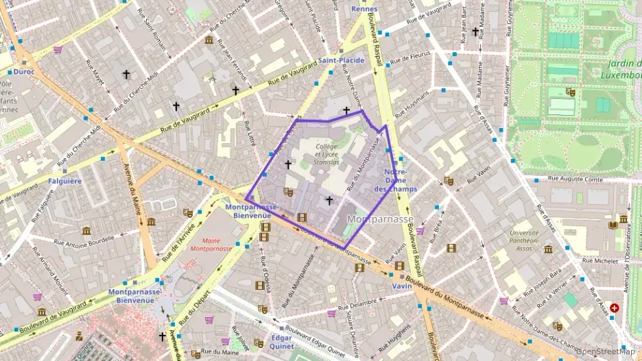 Appartement 58 m² quatre pièces à vendre à Paris 6e Arrondissement