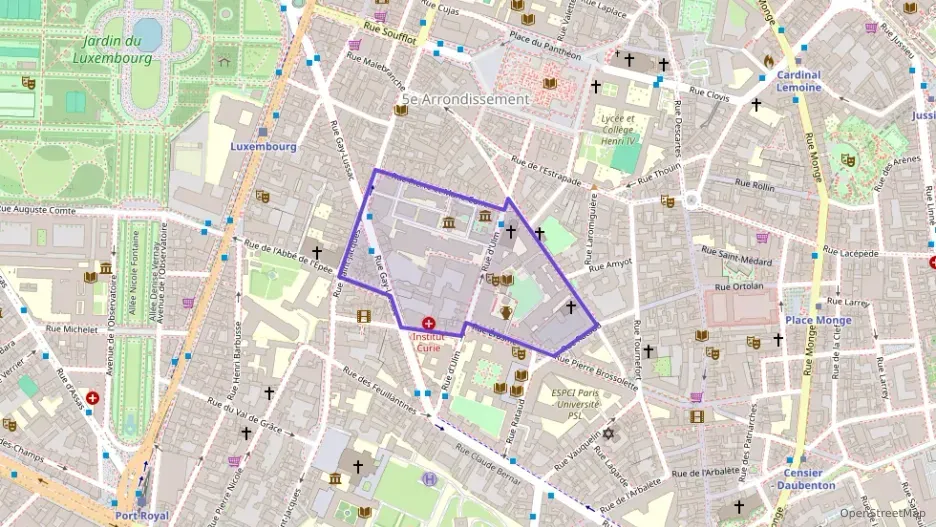 Appartement 68 m² quatre pièces à vendre à Paris 5e Arrondissement