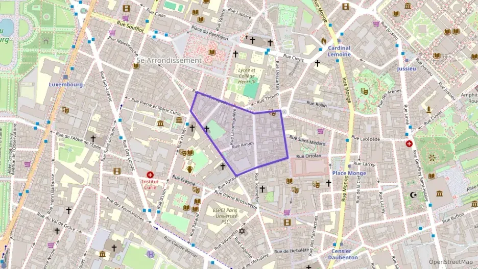 Appartement 30 m² une piece à vendre à Paris 5e Arrondissement Appartement 30 m² une piece à vendre à Paris 5e Arrondissement