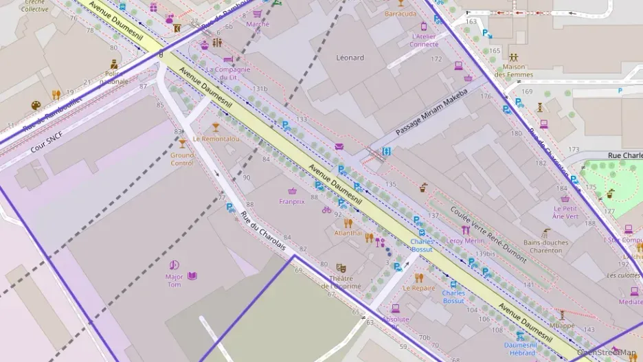 Appartement 59 m² trois pièces à vendre à Paris 12e Arrondissement