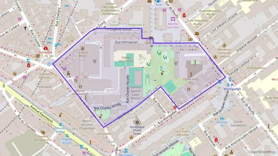 Appartement 39 m² deux pieces à vendre à Paris 12e Arrondissement