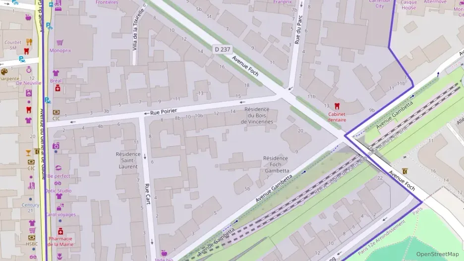 Appartement 117 m² cinq pièces à vendre à Saint-Mandé