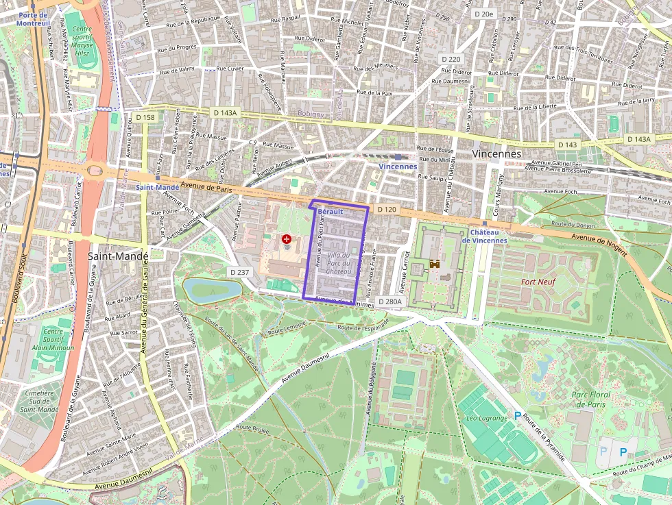 Appartement 59 m² trois pièces à vendre à Vincennes