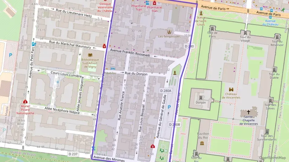 Appartement 59 m² trois pièces à vendre à Vincennes Appartement 59 m² trois pièces à vendre à Vincennes