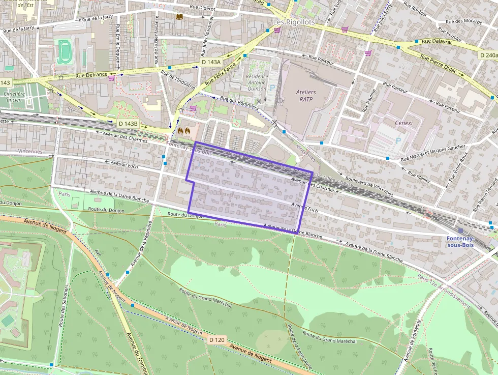 Appartement 141 m² quatre pièces à vendre à Fontenay-sous-Bois