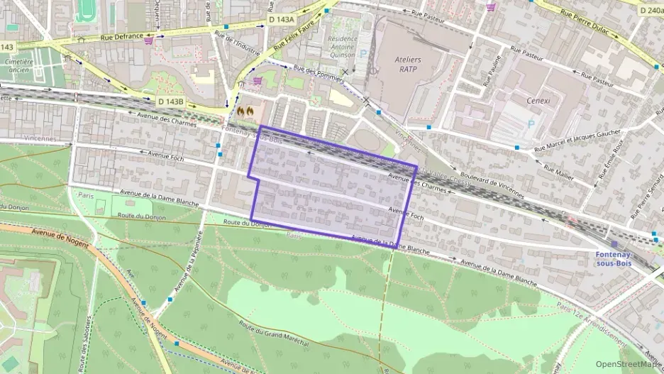 Appartement 95 m² trois pièces à vendre à Fontenay-sous-Bois Appartement 95 m² trois pièces à vendre à Fontenay-sous-Bois