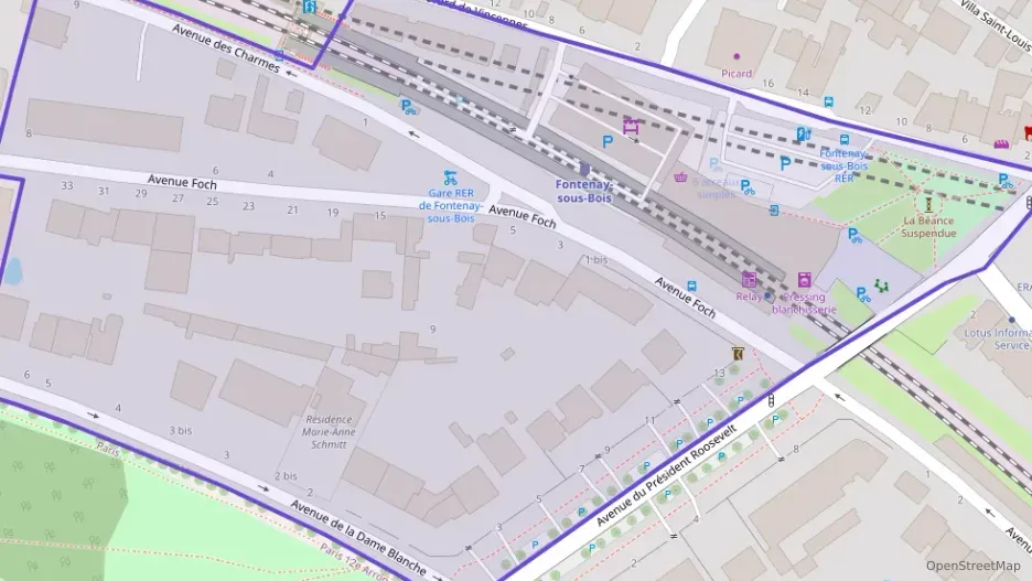Appartement 60 m² deux pieces à vendre à Fontenay-sous-Bois