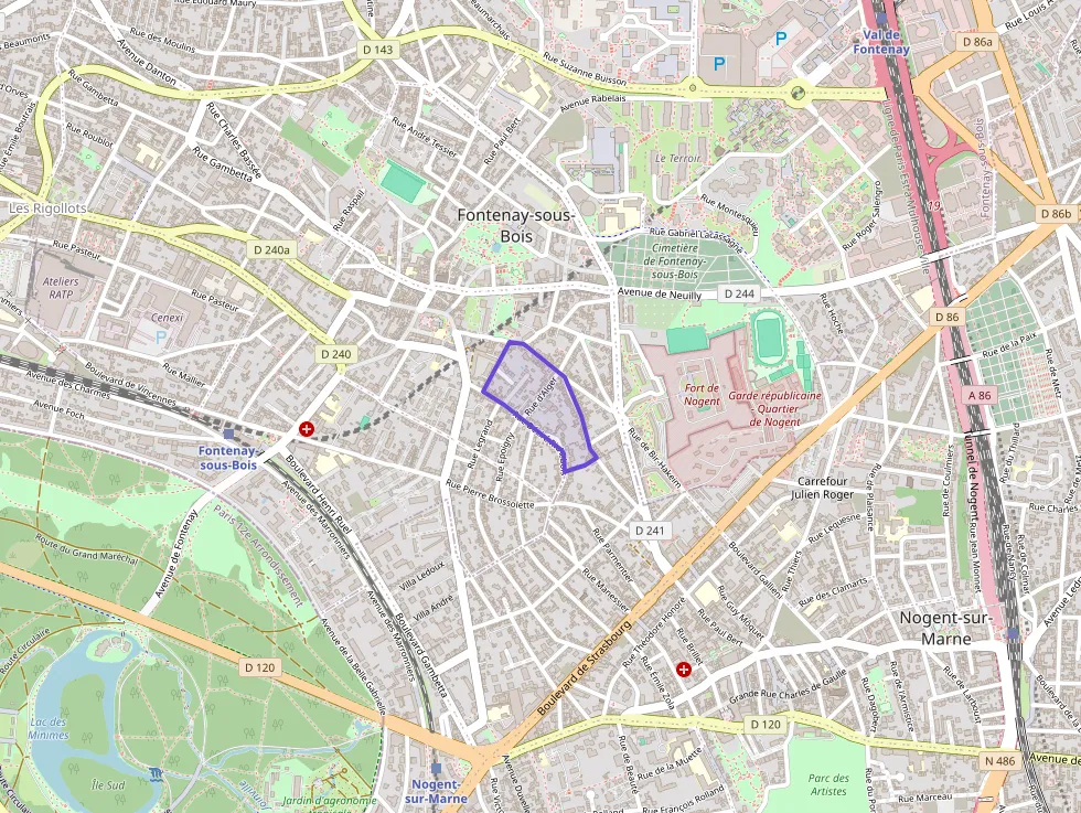 Appartement 47 m² une piece à vendre à Fontenay-sous-Bois