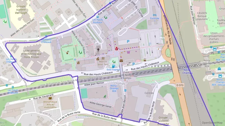 Appartement 66 m² trois pièces à vendre à Noisy-le-Grand