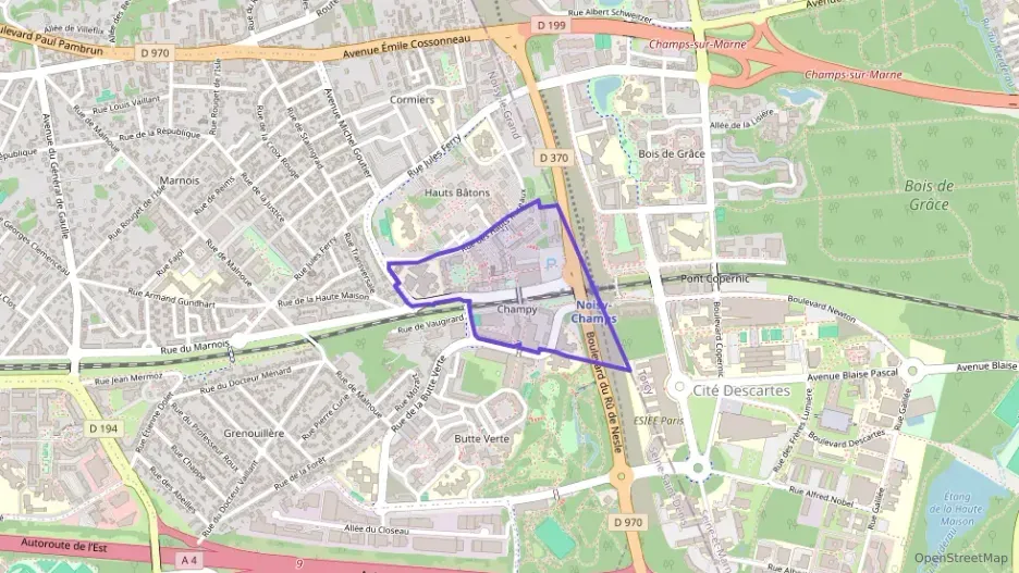 Appartement 94 m² quatre pièces à vendre à Noisy-le-Grand Appartement 94 m² quatre pièces à vendre à Noisy-le-Grand