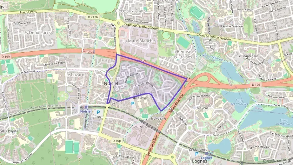 Appartement 42 m² deux pieces à vendre à Noisiel Appartement 42 m² deux pieces à vendre à Noisiel