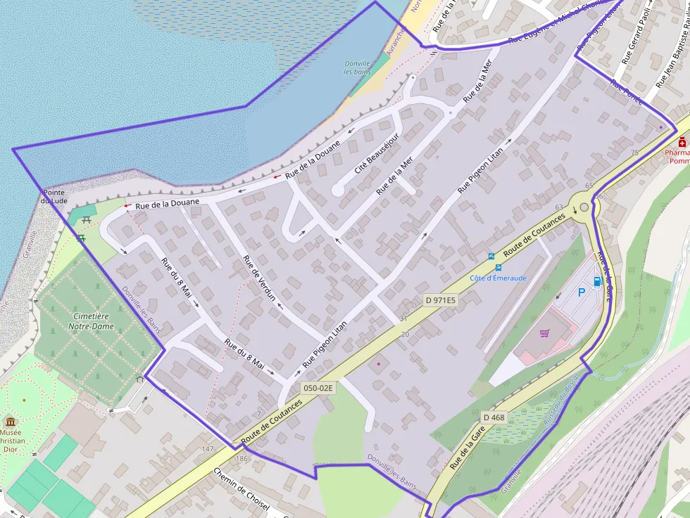 Appartement 60 m² trois pièces à vendre à Donville-les-Bains