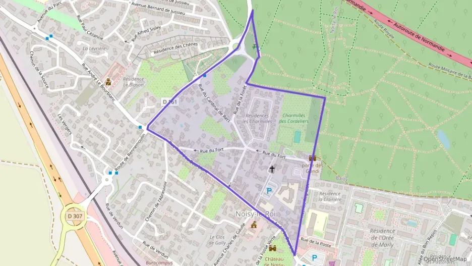 Appartement 53 m² deux pieces à vendre à Noisy-le-Roi Appartement 53 m² deux pieces à vendre à Noisy-le-Roi