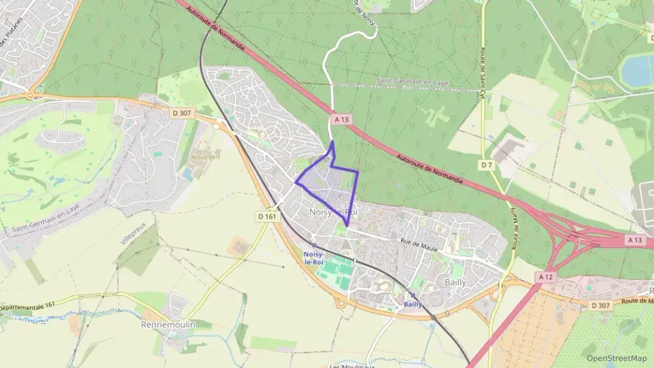 Appartement 53 m² deux pieces à vendre à Noisy-le-Roi Appartement 53 m² deux pieces à vendre à Noisy-le-Roi