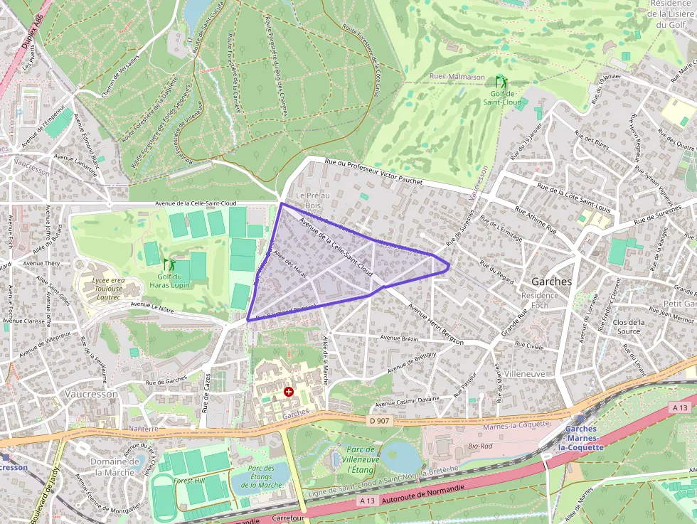 Appartement 85 m² trois pièces à vendre à Vaucresson