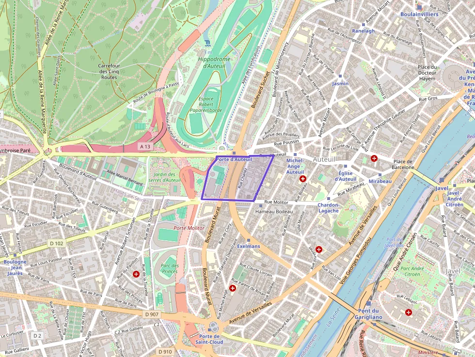 Appartement 30 m² deux pieces à vendre à Paris 16e Arrondissement