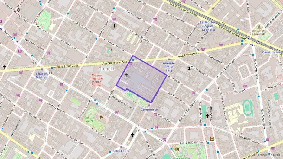 Appartement 35 m² deux pieces à vendre à Paris 15e Arrondissement