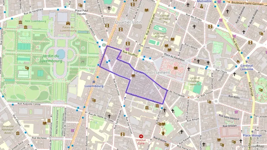 Appartement 69 m² deux pieces à vendre à Paris 5e Arrondissement