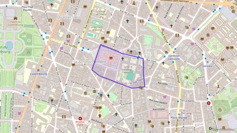Appartement 21 m² une piece à vendre à Paris 5e Arrondissement