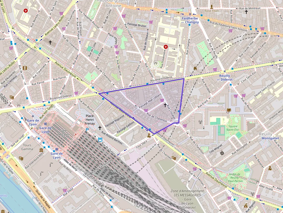 Appartement 28 m² une piece à vendre à Paris 12e Arrondissement