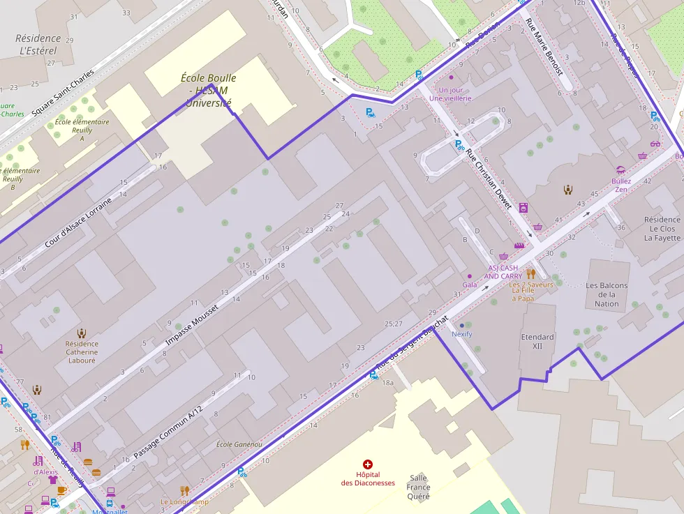 Appartement 25 m² une piece à vendre à Paris 12e Arrondissement