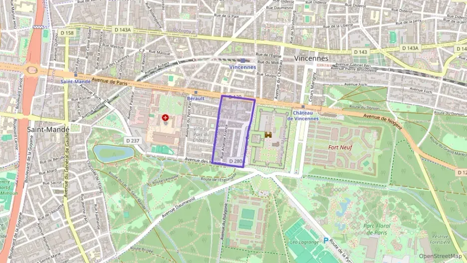 Appartement 28 m² une piece à vendre à Vincennes