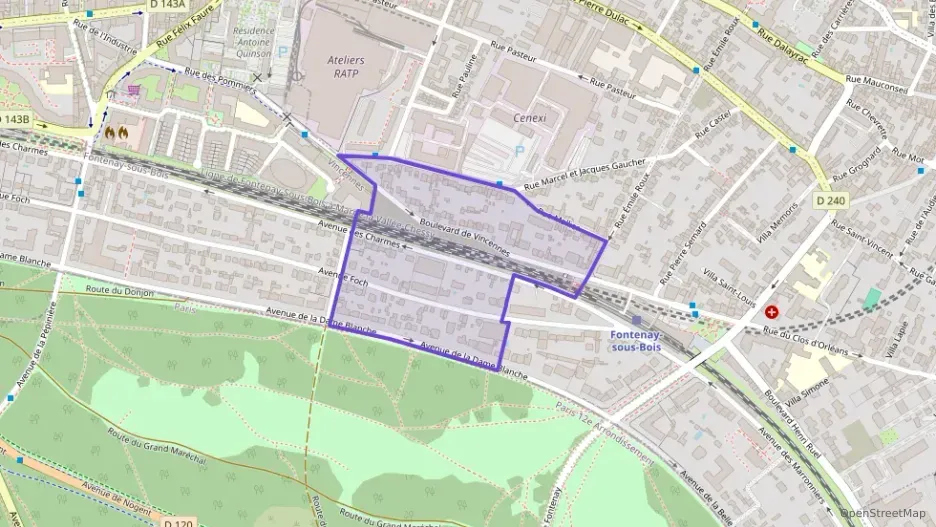 Appartement 64 m² trois pièces à vendre à Fontenay-sous-Bois