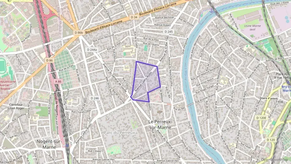 Appartement 67 m² trois pièces à vendre à Le Perreux-sur-Marne