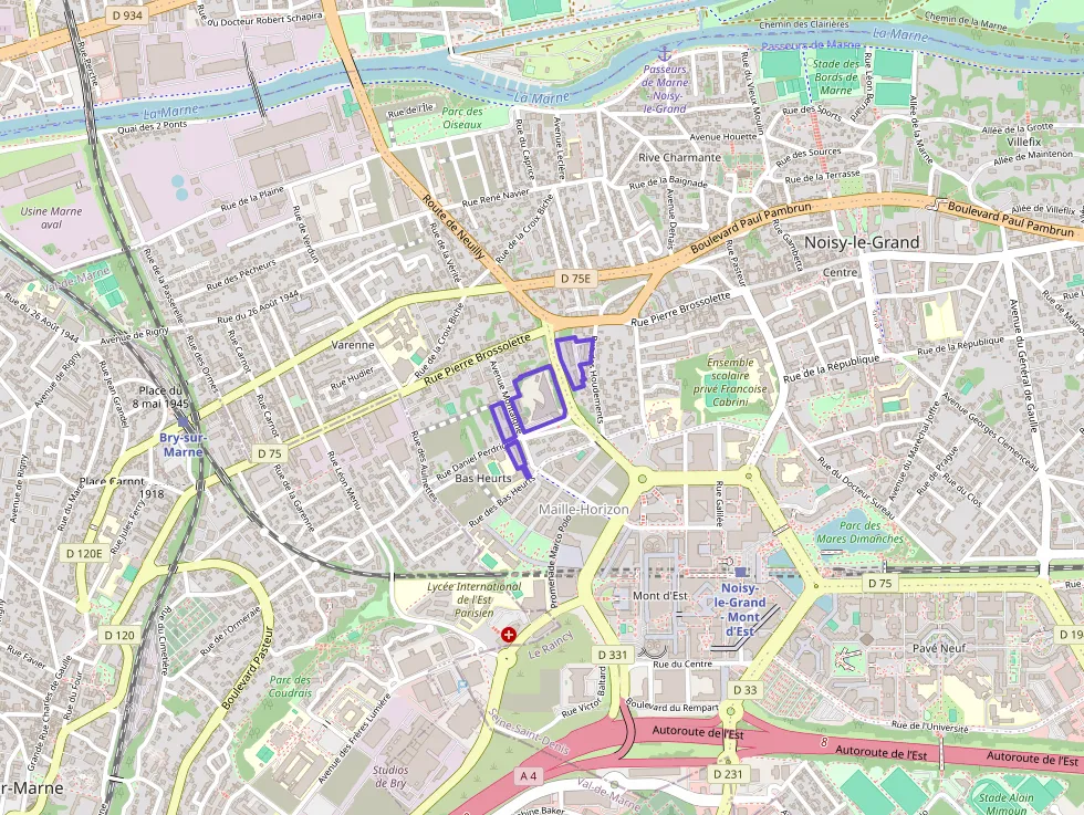 Appartement 38 m² deux pieces à vendre à Noisy-le-Grand