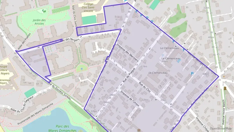 Appartement 48 m² deux pieces à vendre à Noisy-le-Grand