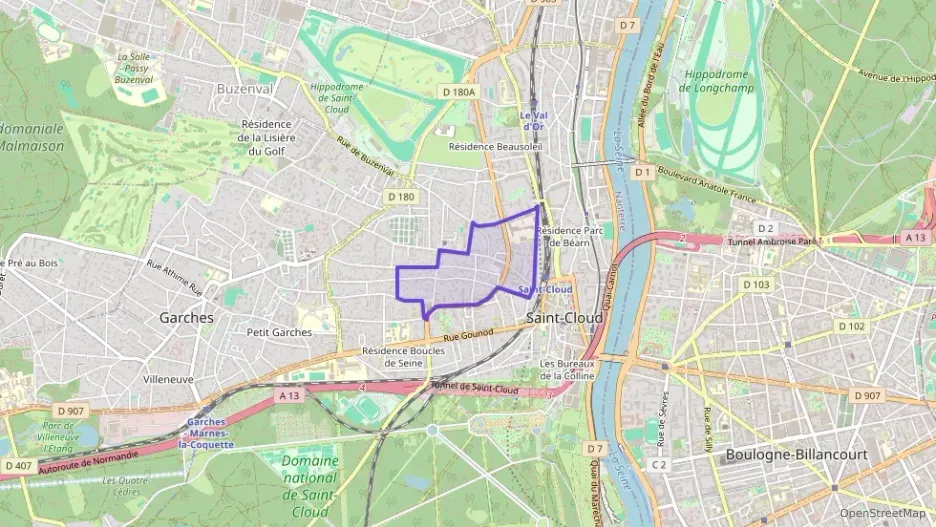 Appartement 37 m² une piece à vendre à Saint-Cloud Appartement 37 m² une piece à vendre à Saint-Cloud