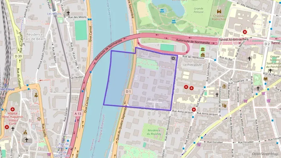 Appartement 47 m² deux pieces à vendre à Boulogne-Billancourt