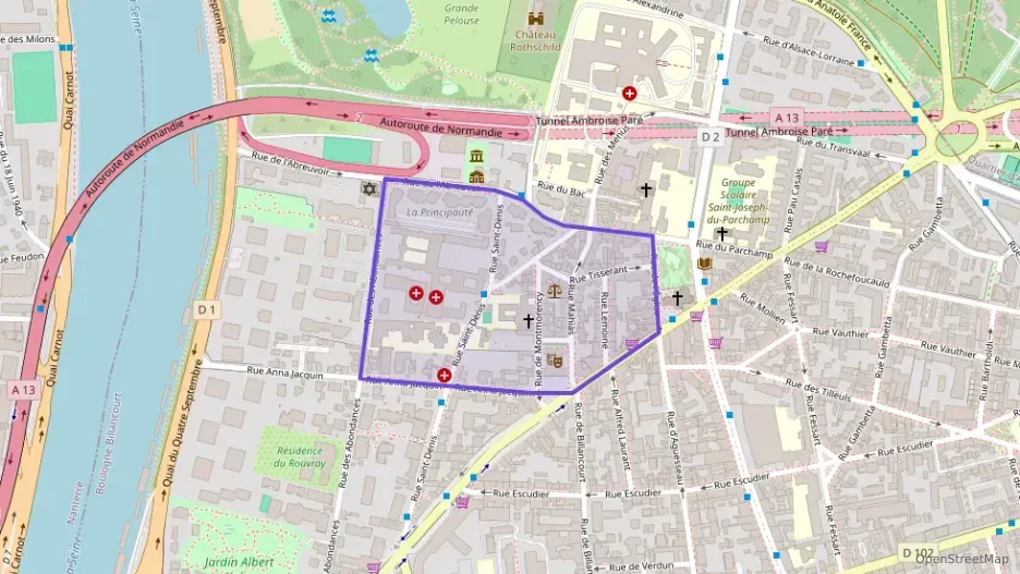 Appartement 52 m² trois pièces à vendre à Boulogne-Billancourt