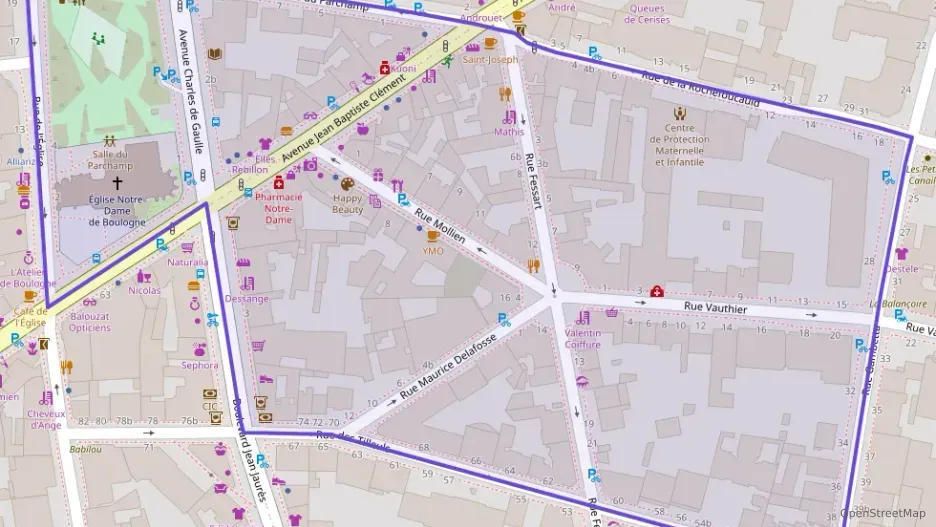 Appartement 54 m² trois pièces à vendre à Boulogne-Billancourt