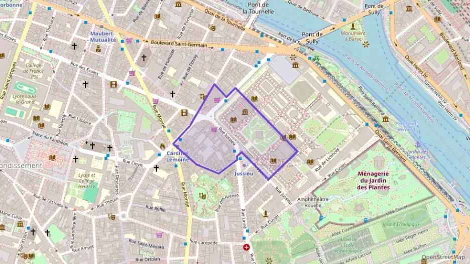 Appartement 47 m² deux pieces à vendre à Paris 5e Arrondissement
