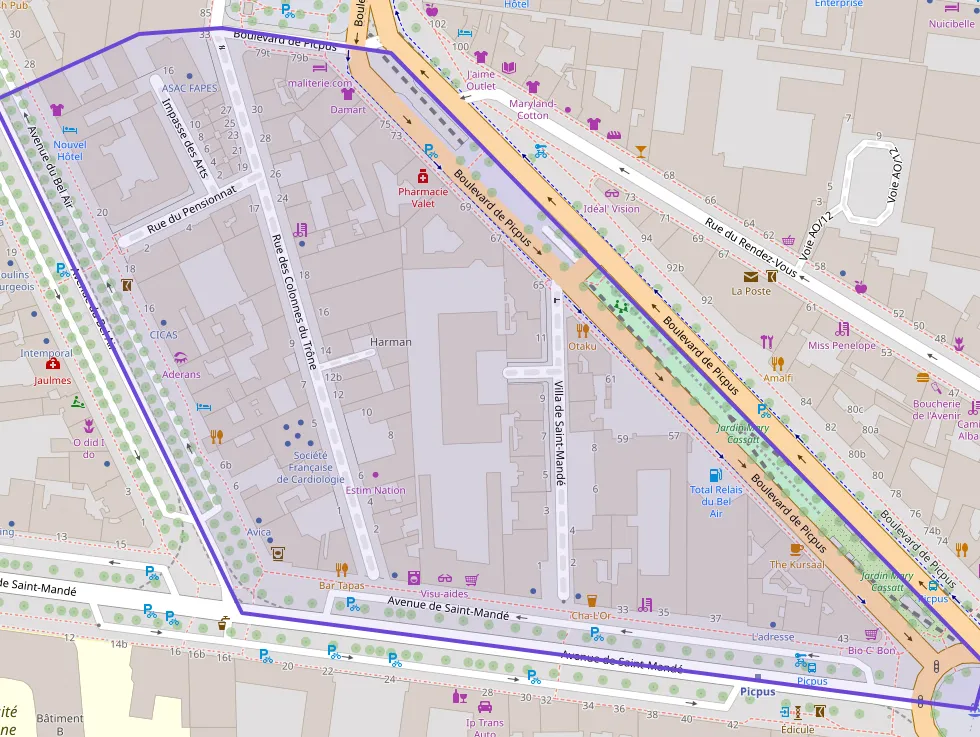appartement de deux chambres 50 m² à vendre à Paris 12e Arrondissement