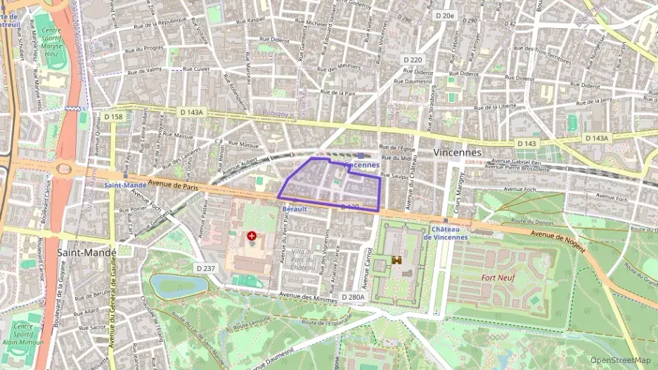 Appartement 65 m² trois pièces à vendre à Vincennes