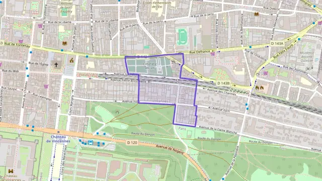 Appartement 61 m² deux pieces à vendre à Vincennes