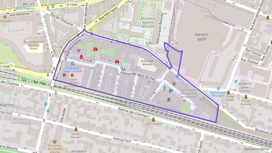 Appartement 20 m² une piece à vendre à Vincennes