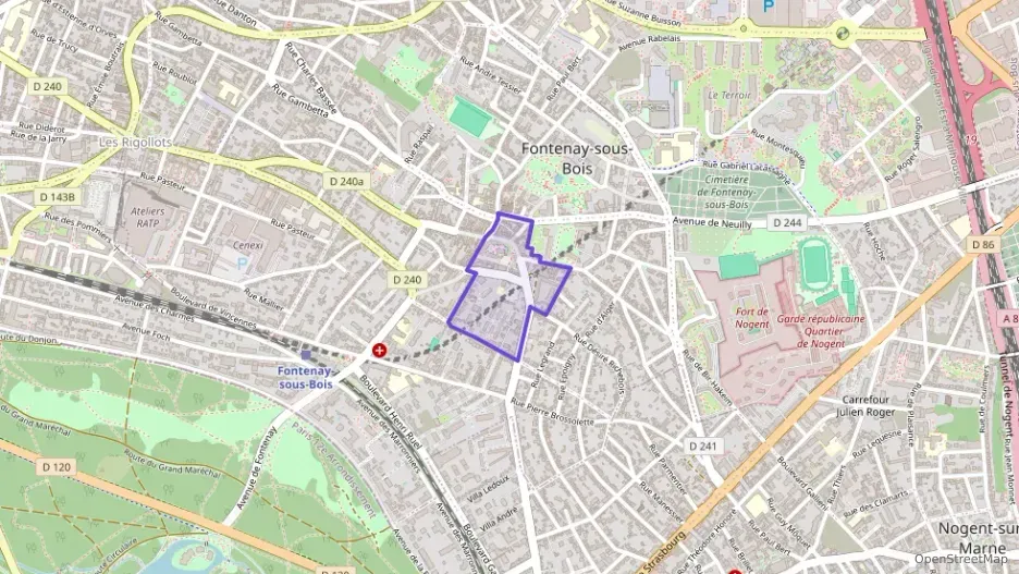 Appartement 60 m² trois pièces à vendre à Fontenay-sous-Bois