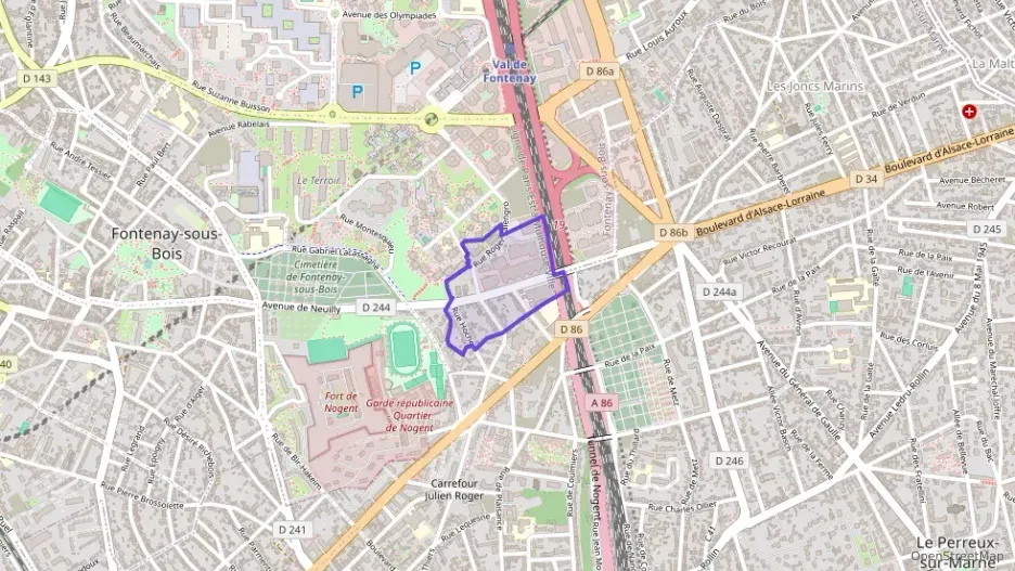 Appartement 97 m² quatre pièces à vendre à Fontenay-sous-Bois